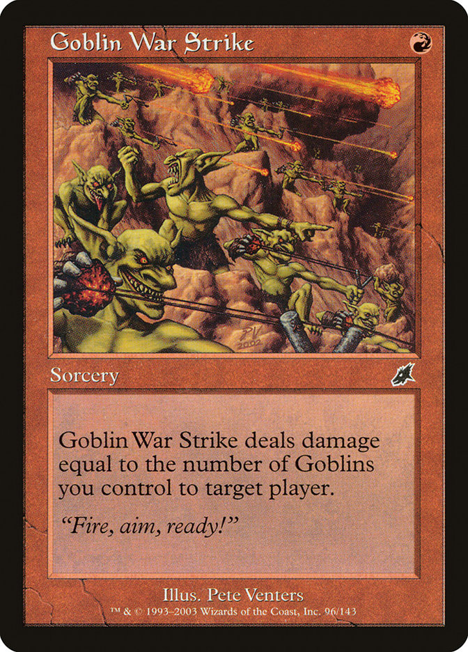 {C} Goblin War Strike [Scourge][SCG 096]