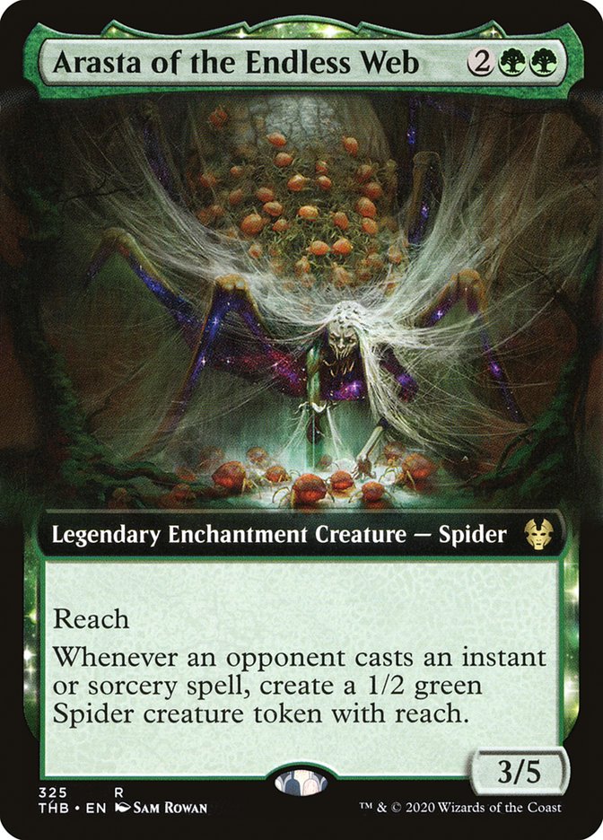 {R} Arasta of the Endless Web (Extended Art) [Theros Beyond Death][THB 325]