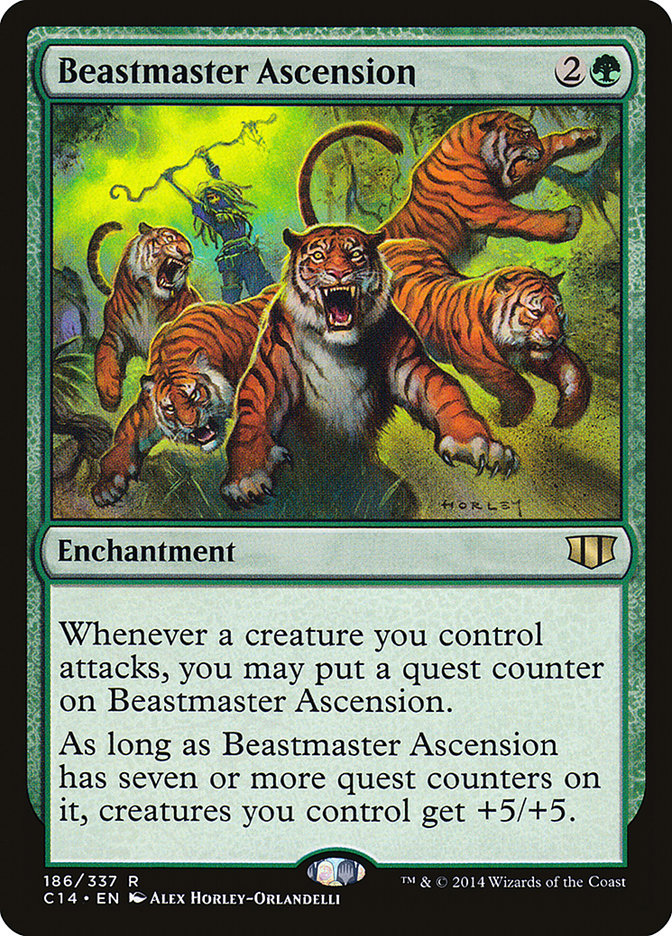 {R} Beastmaster Ascension [Commander 2014][C14 186]