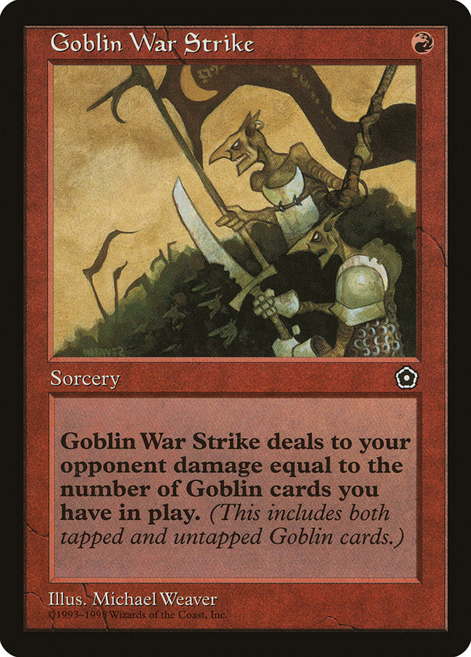 {C} Goblin War Strike [Portal Second Age][PO2 105]