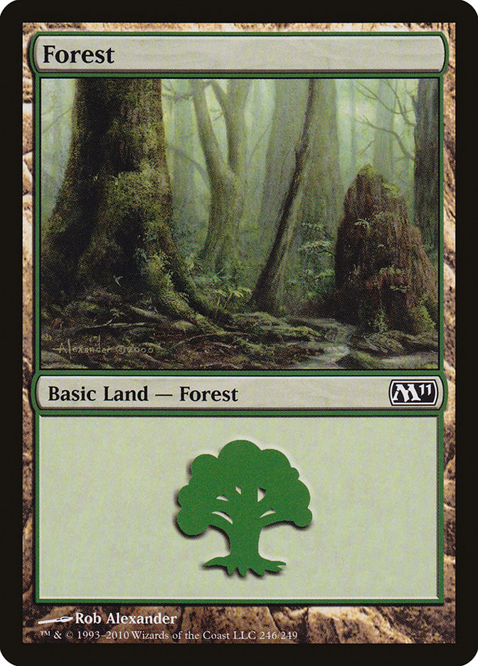 {B}[M11 246] Forest (246) [Magic 2011]