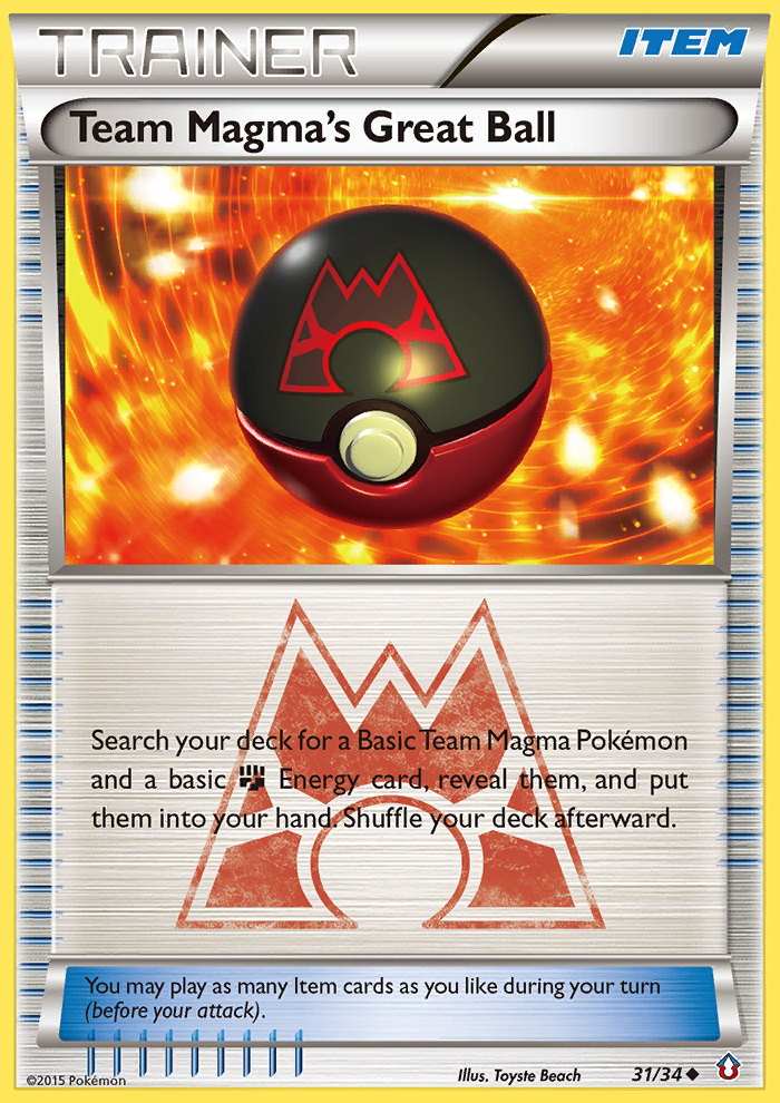 <PC> Team Magma's Great Ball (31/34) [XY: Double Crisis]