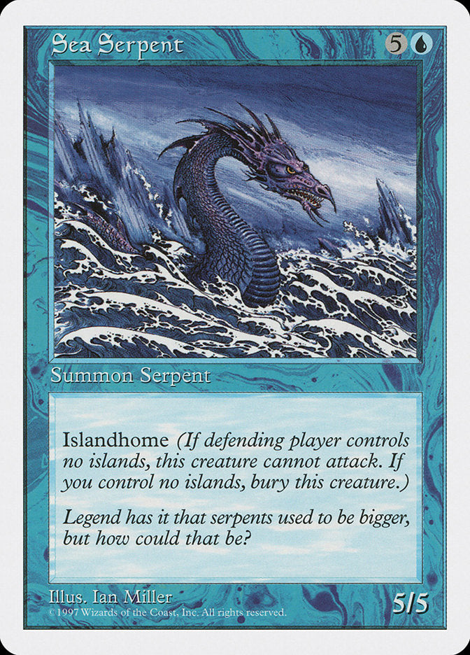 {C} Sea Serpent [Fifth Edition][5ED 118]