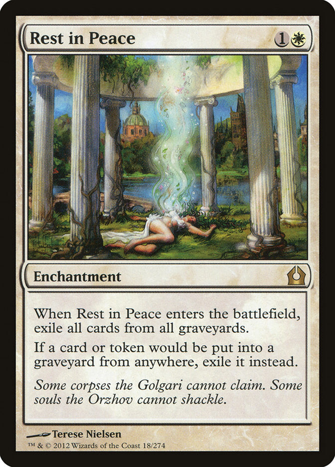 {R} Rest in Peace [Return to Ravnica][RTR 018]