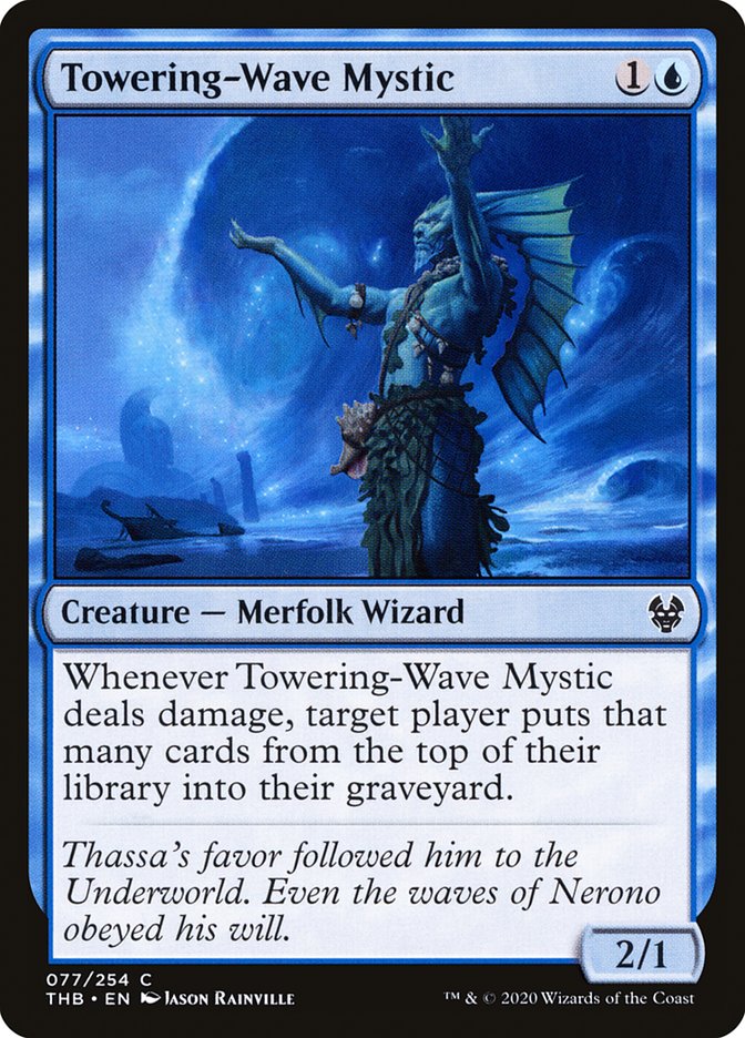 {C} Towering-Wave Mystic [Theros Beyond Death][THB 077]