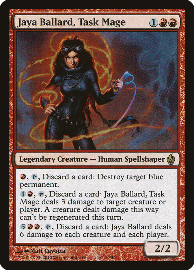 {R} Jaya Ballard, Task Mage [Premium Deck Series: Fire and Lightning][PD2 010]
