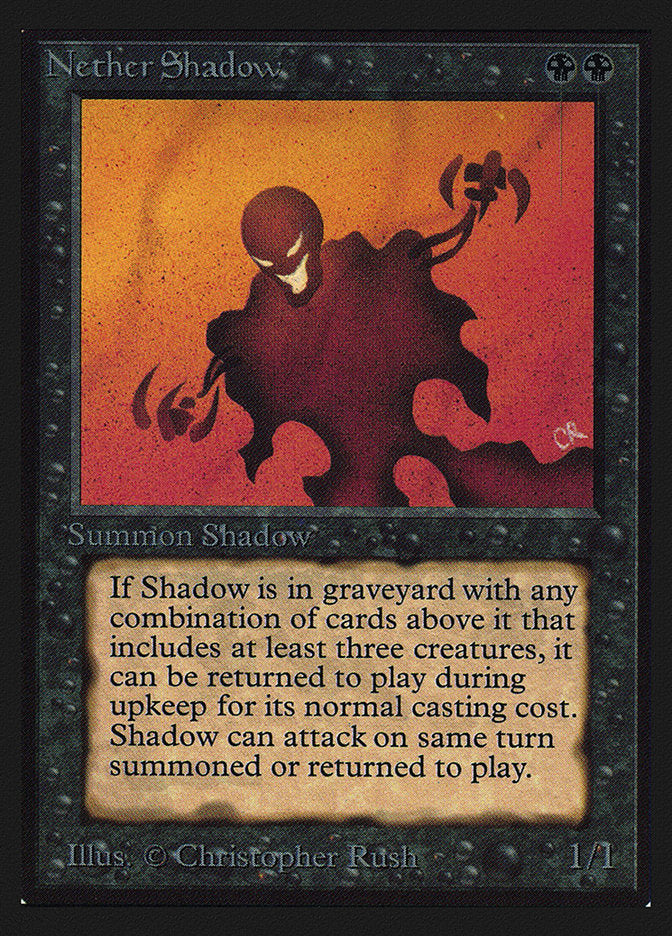 {R} Nether Shadow [International Collectorsâ Edition][GB CEI 117]