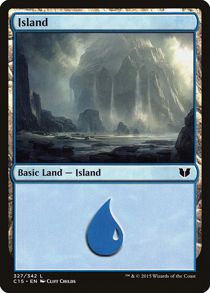 {B}[C15 327] Island (327) [Commander 2015]