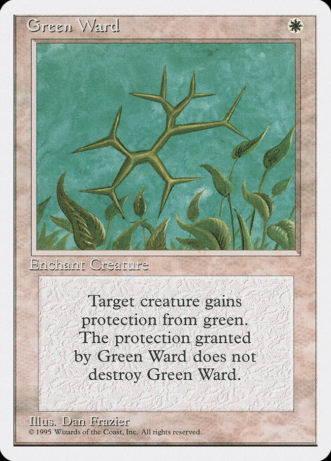 {C} Green Ward [Fourth Edition][4ED 027]