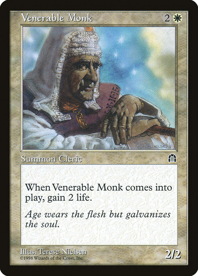 {C} Venerable Monk [Stronghold][STH 021]