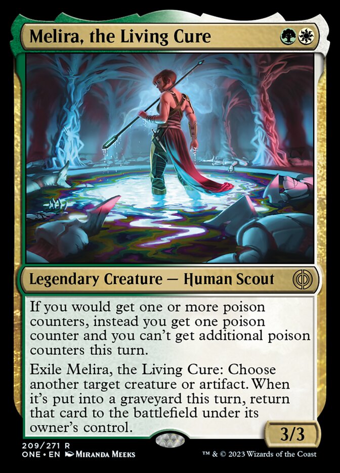 {@R} Melira, the Living Cure [Phyrexia: All Will Be One][ONE 209]