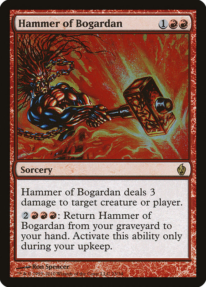 {R} Hammer of Bogardan [Premium Deck Series: Fire and Lightning][PD2 023]