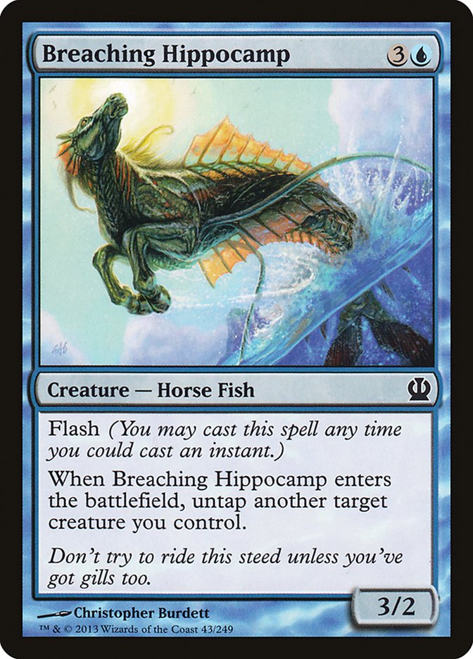 {C} Breaching Hippocamp [Theros][THS 043]