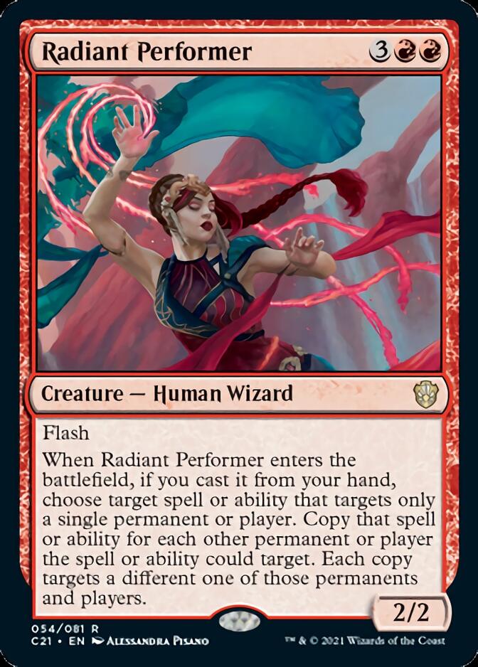 {R} Radiant Performer [Commander 2021][C21 054]