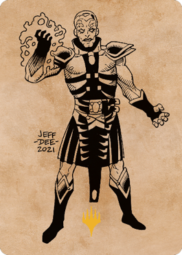{A} Jon Irenicus, Shattered One Art Card (67) (Gold-Stamped) [Commander Legends: Battle for Baldur's Gate Art Series][ACLB 067]