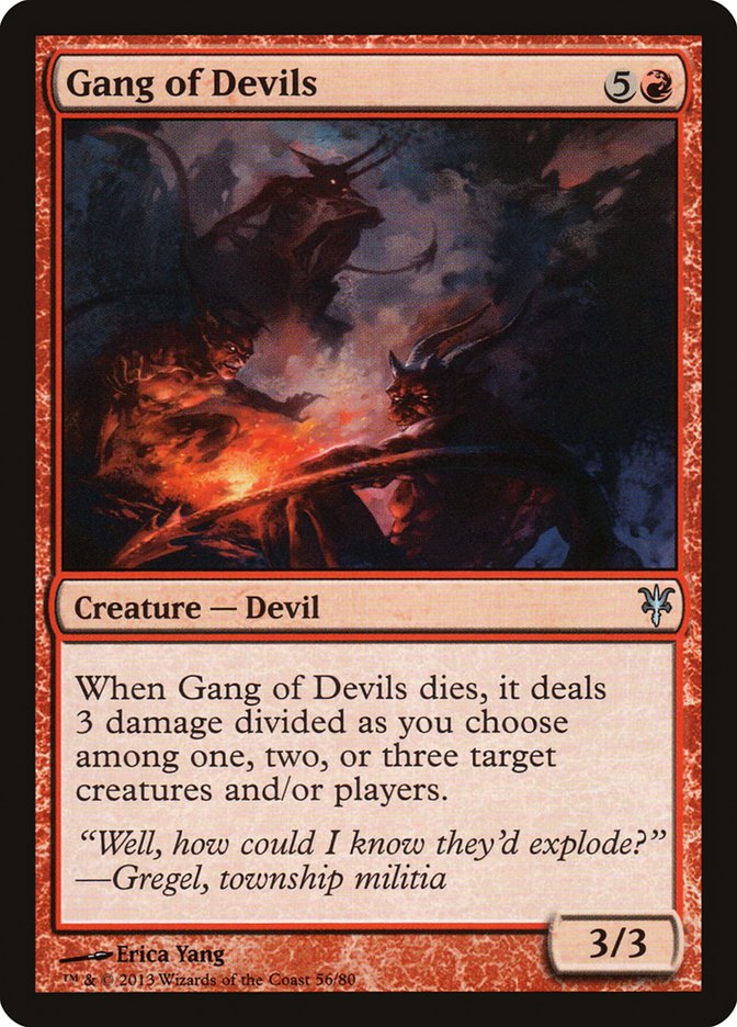 {C} Gang of Devils [Duel Decks: Sorin vs. Tibalt][DDK 056]