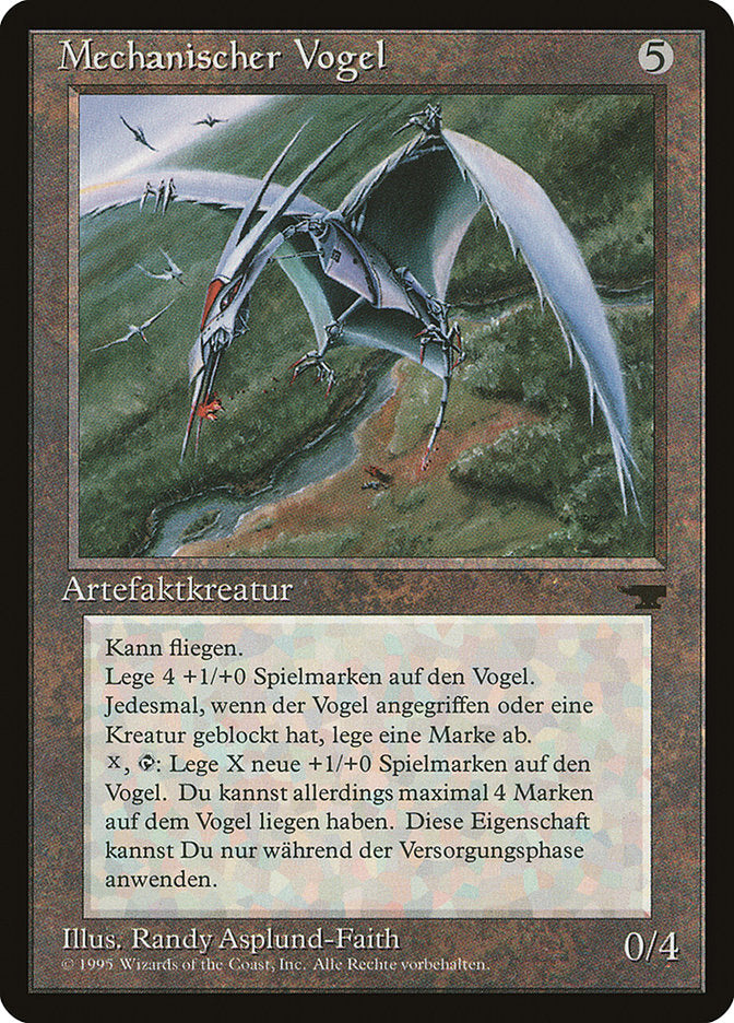 {C} Clockwork Avian (German) - "Mechanischer Vogel" [Renaissance][REN 122]