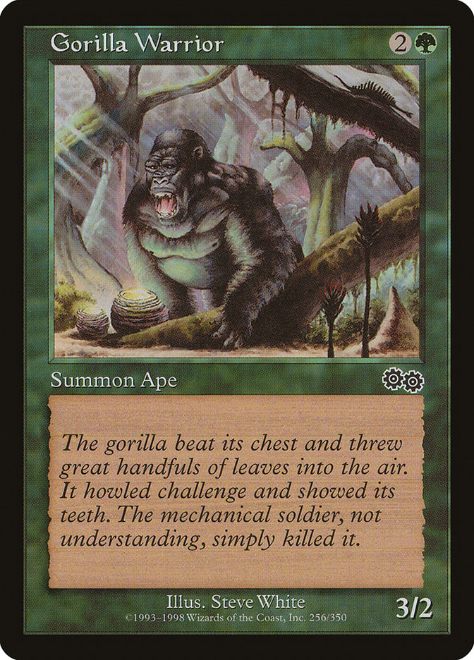 {C} Gorilla Warrior [Urza's Saga][USG 256]