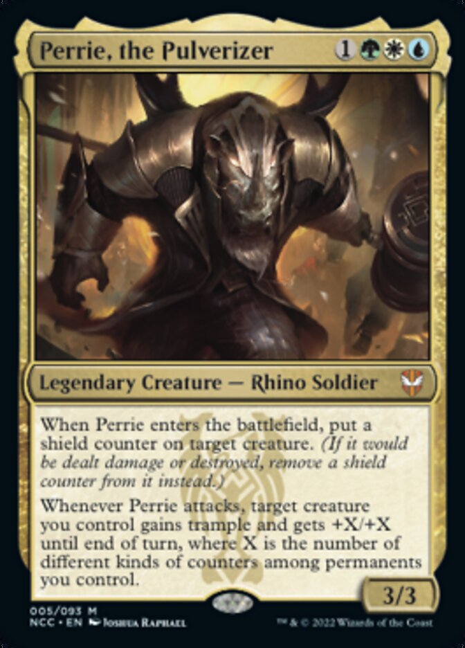 {R} Perrie, the Pulverizer [Streets of New Capenna Commander][NCC 005]