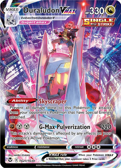 [PKM] Duraludon VMAX (TG21/TG30) [Sword & Shield: Silver Tempest]