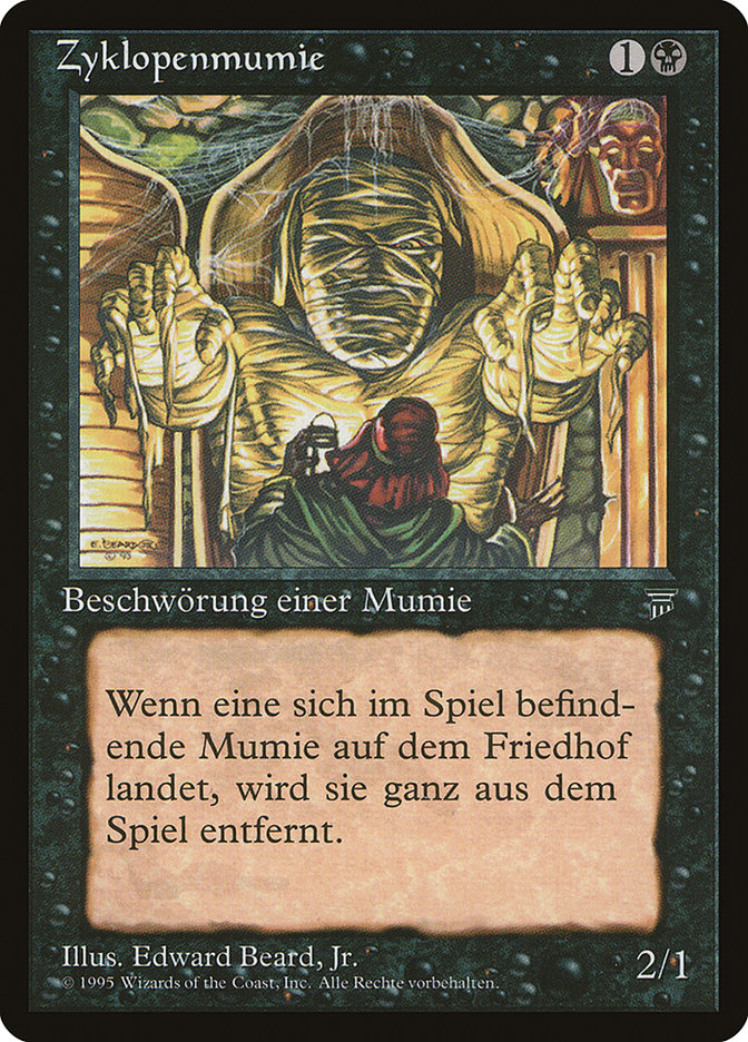 {C} Cyclopean Mummy (German) - "Zyklopenmumie" [Renaissance][REN 054]