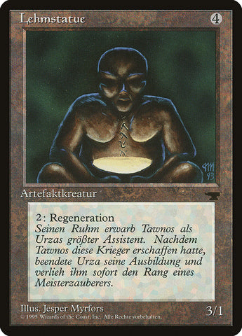 {C} Clay Statue (German) - "Lehmstatue" [Renaissance][REN 120]