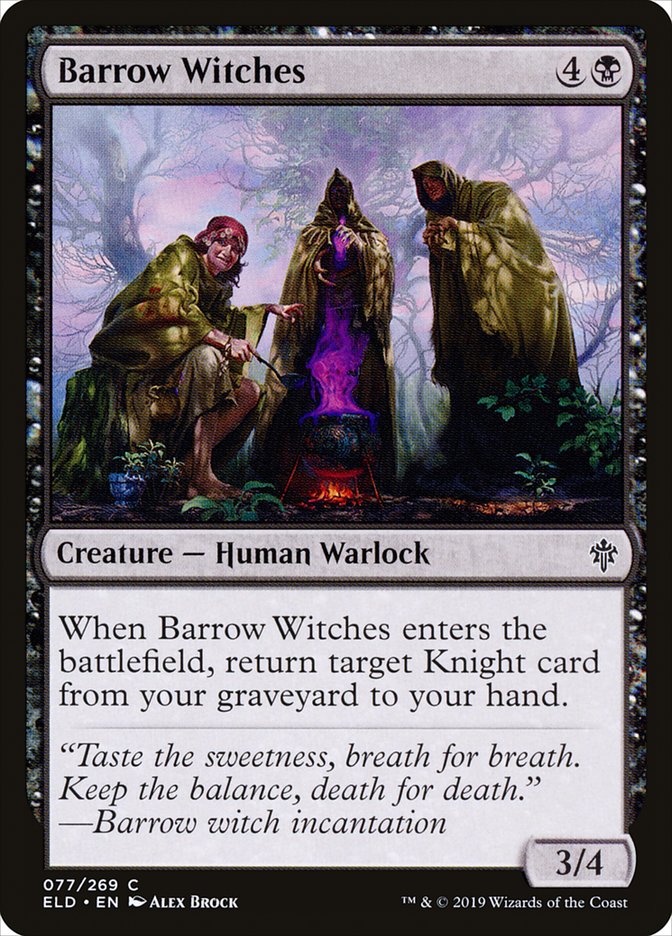 {C} Barrow Witches [Throne of Eldraine][ELD 077]