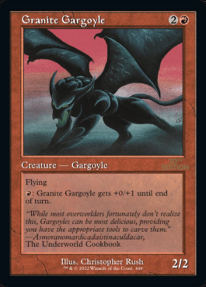 {R} Granite Gargoyle (Retro) [30th Anniversary Edition][30A 448]