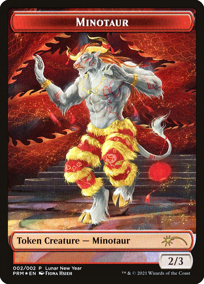 {T} Minotaur Token [Year of the Ox 2021][PA TL21 002]