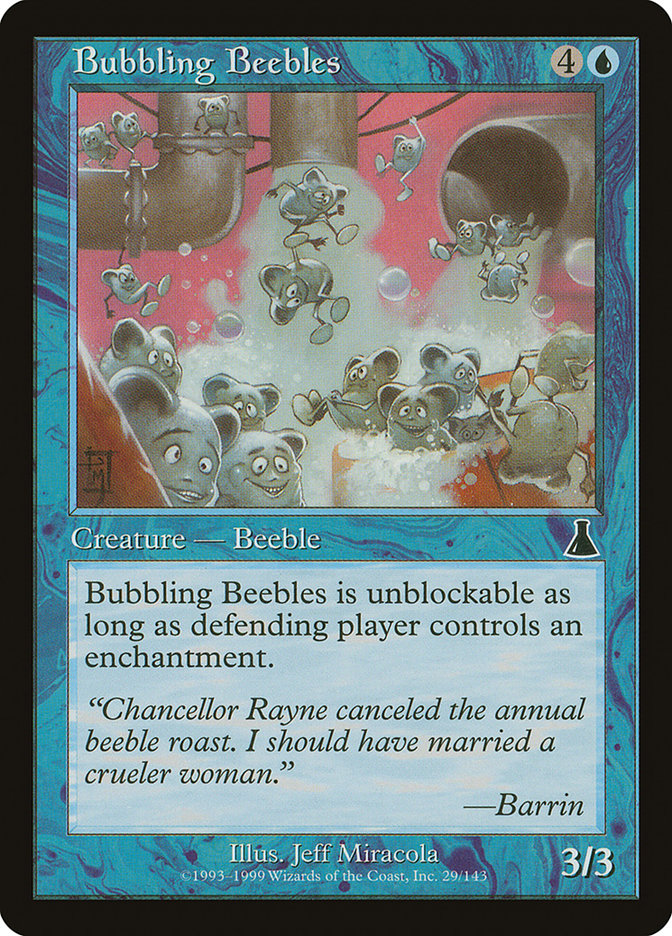 {C} Bubbling Beebles [Urza's Destiny][UDS 029]