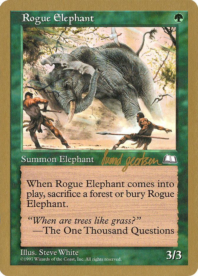 {C} Rogue Elephant (Svend Geertsen) [World Championship Decks 1997][GB WC97 SG139]