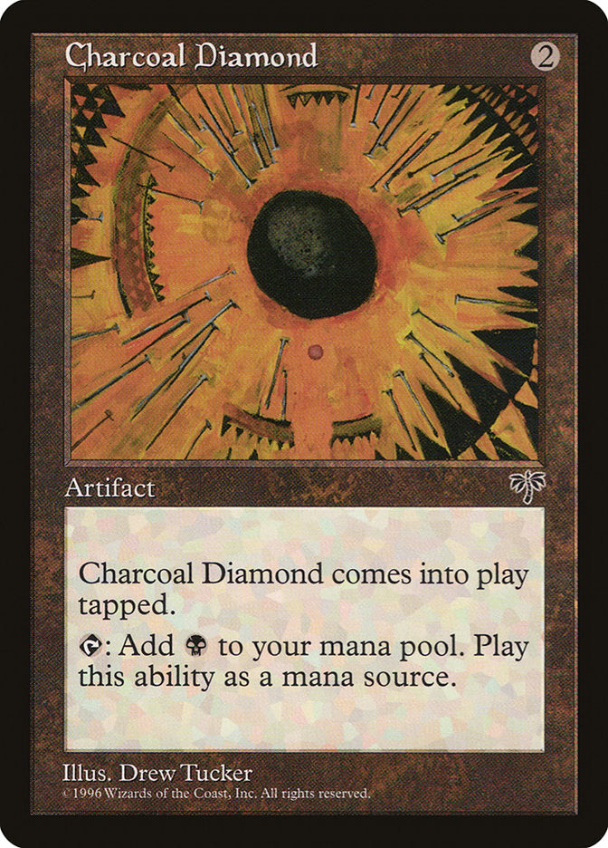 {C} Charcoal Diamond [Mirage][MIR 296]
