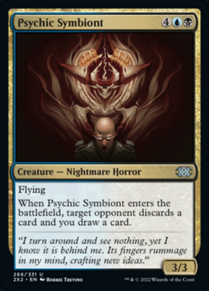 {C} Psychic Symbiont [Double Masters 2022][2X2 266]