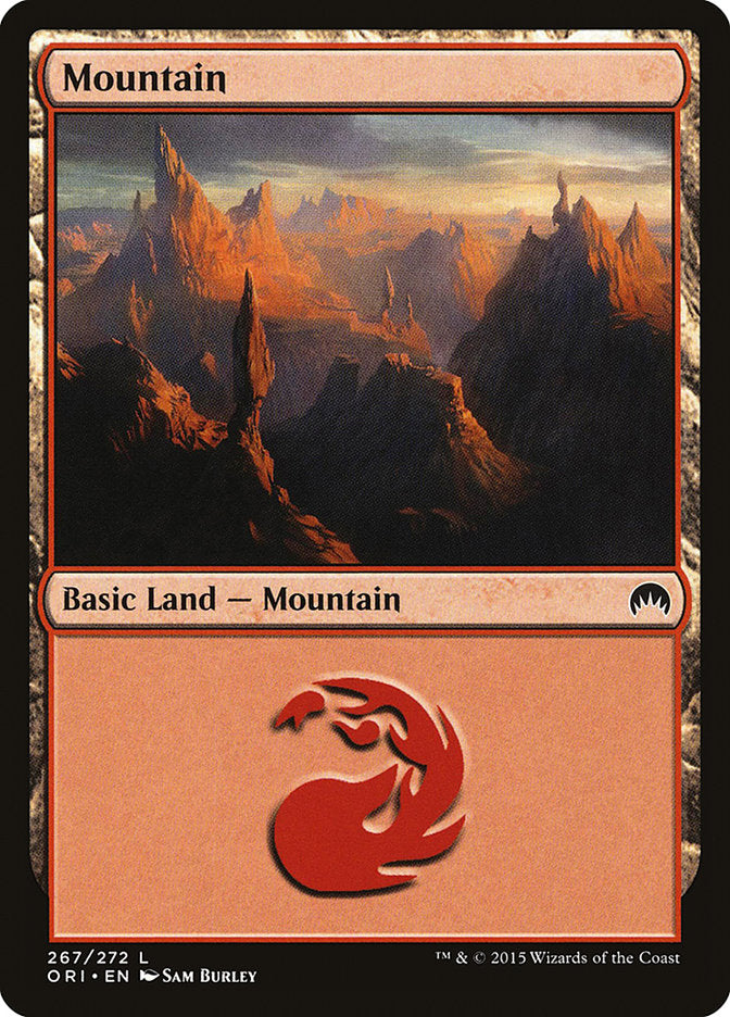 {B}[ORI 267] Mountain (267) [Magic Origins]