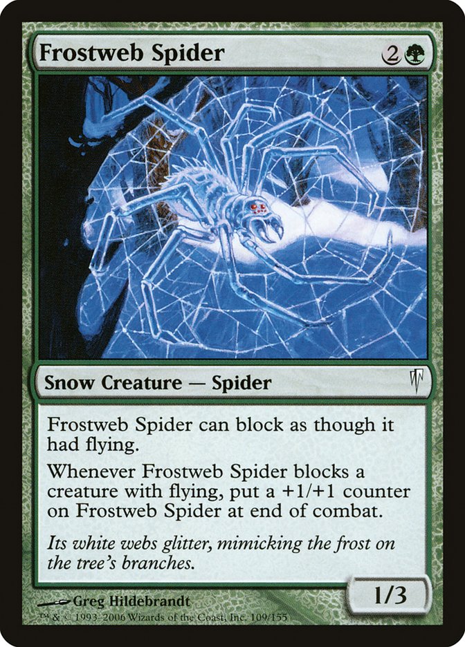 {C} Frostweb Spider [Coldsnap][CSP 109]