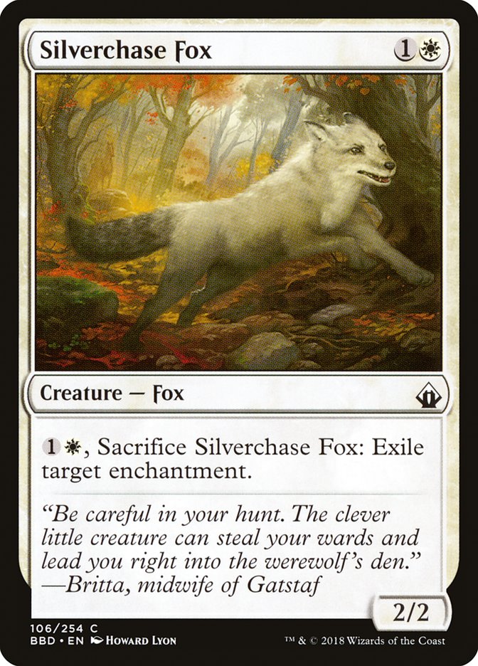 {C} Silverchase Fox [Battlebond][BBD 106]