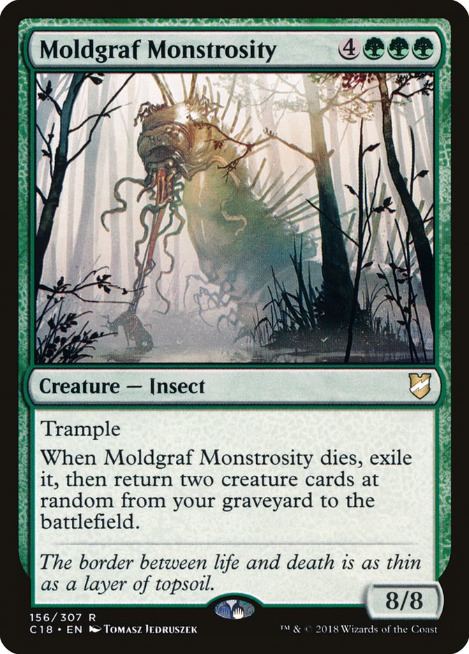 {R} Moldgraf Monstrosity [Commander 2018][C18 156]