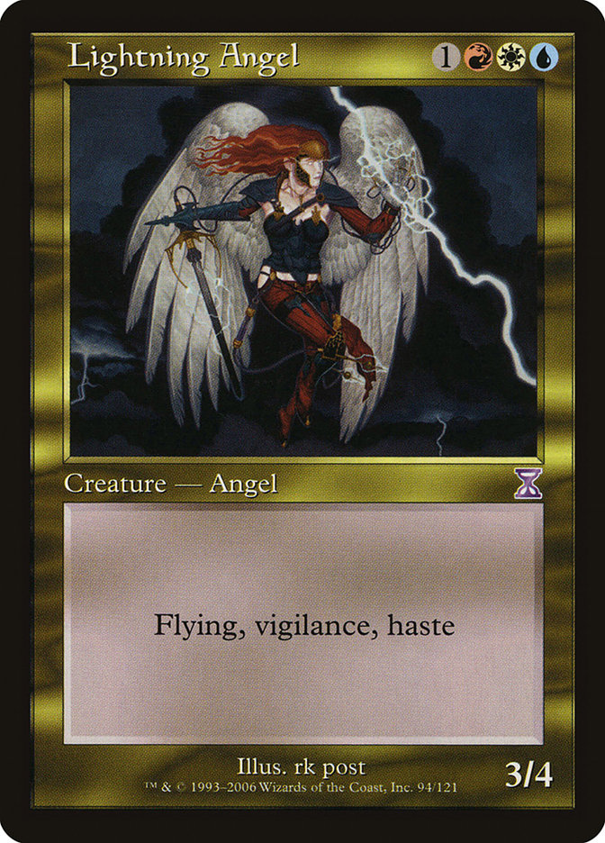 {R} Lightning Angel [Time Spiral Timeshifted][TSB 094]