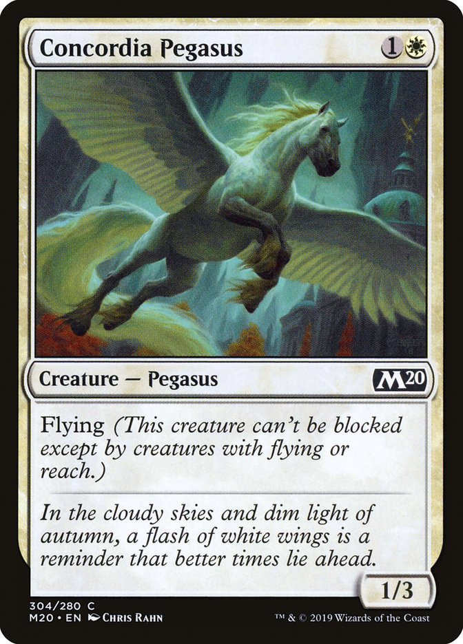 {C} Concordia Pegasus [Core Set 2020][M20 304]