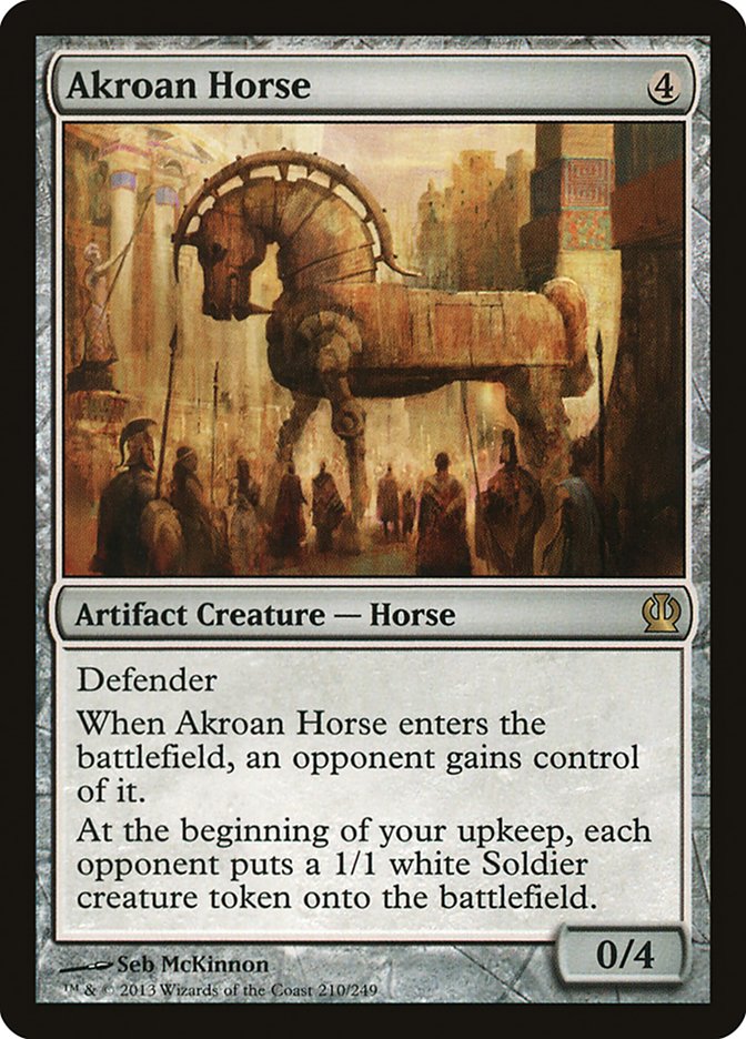 {R} Akroan Horse [Theros][THS 210]