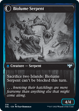 {@C} Biolume Egg // Biolume Serpent [Innistrad: Double Feature][DBL 316]