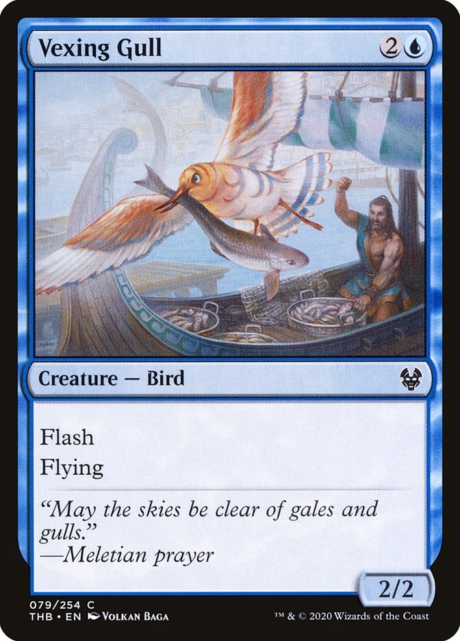 {C} Vexing Gull [Theros Beyond Death][THB 079]