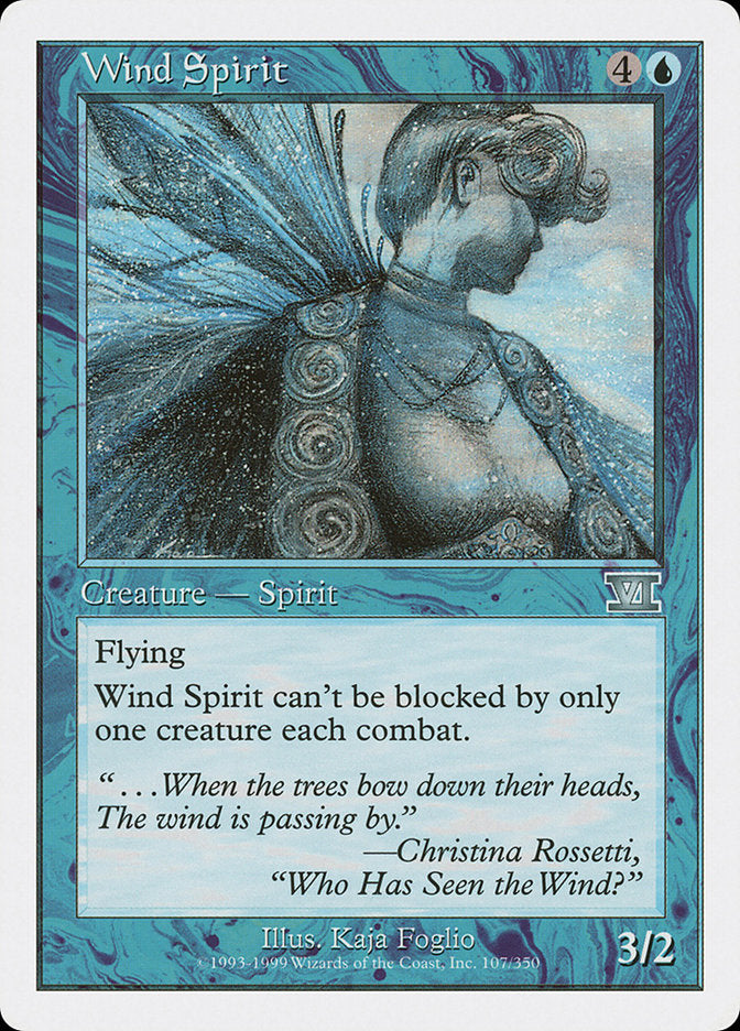 {C} Wind Spirit [Classic Sixth Edition][6ED 107]