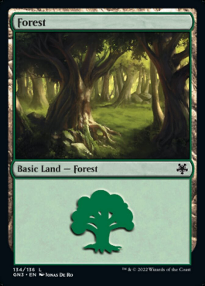 {B}[GN3 134] Forest (134) [Game Night: Free-for-All]