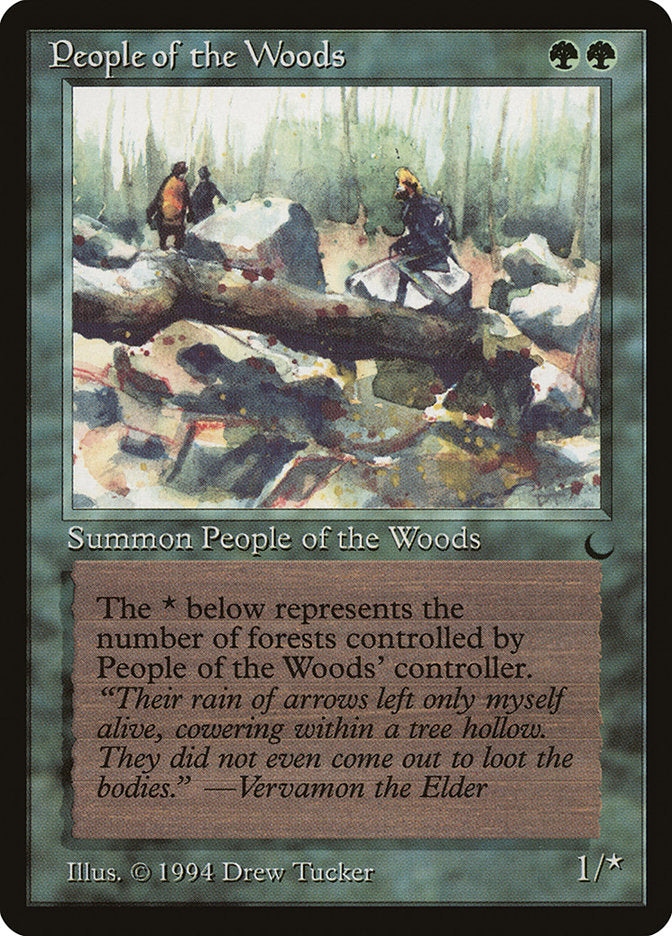 {C} People of the Woods [The Dark][DRK 083]