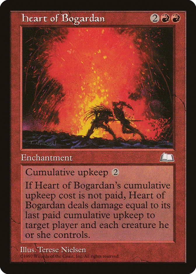 {R} Heart of Bogardan [Weatherlight][WTH 106]