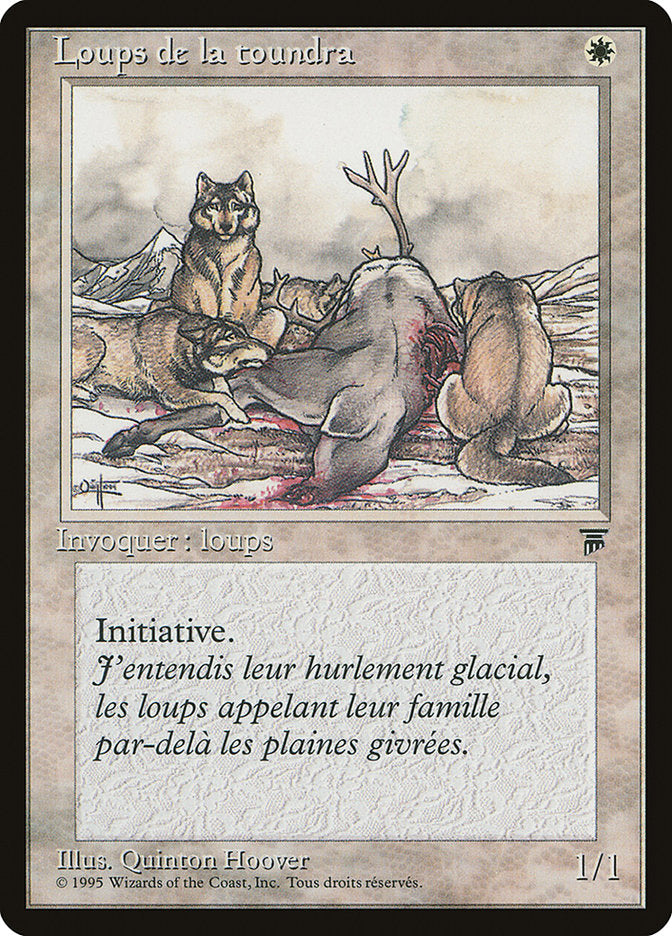 {C} Tundra Wolves (French) - "Loups de la toundra" [Renaissance][REN 021]