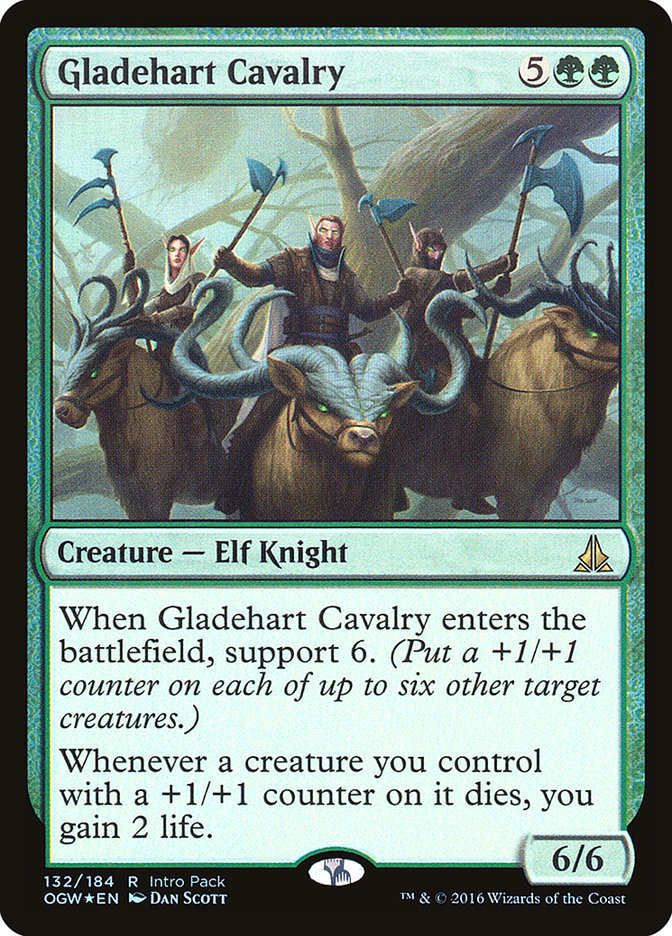 {R} Gladehart Cavalry (Intro Pack) [Oath of the Gatewatch Promos][PA OGW 132]