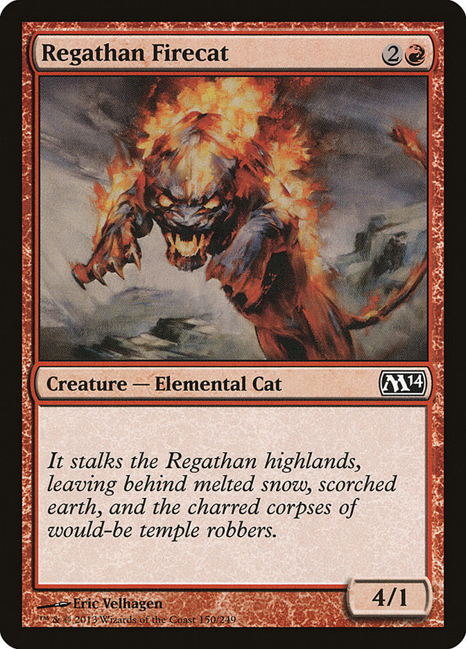 {C} Regathan Firecat [Magic 2014][M14 150]