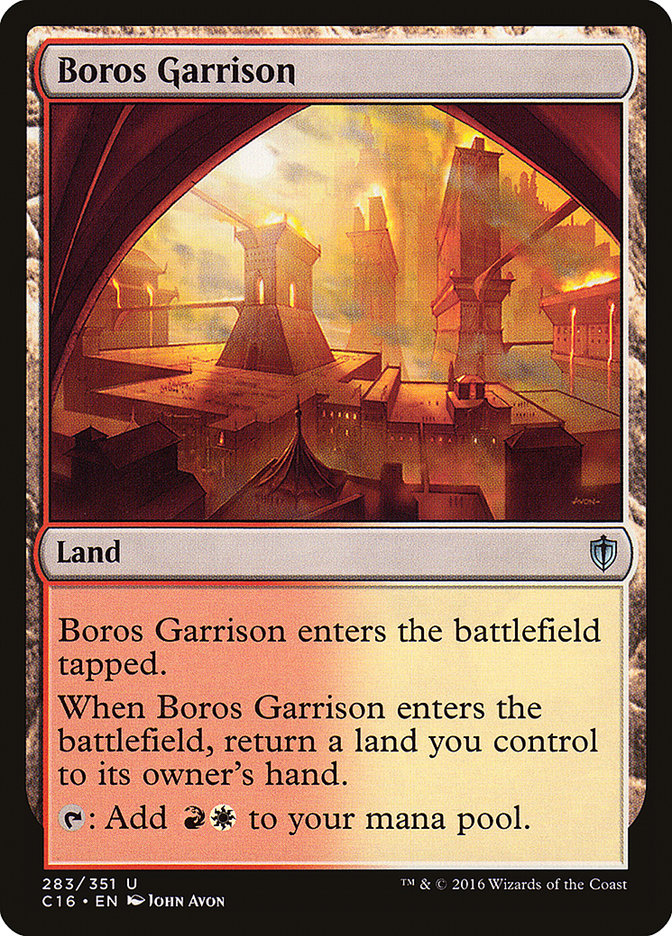 {C} Boros Garrison [Commander 2016][C16 283]